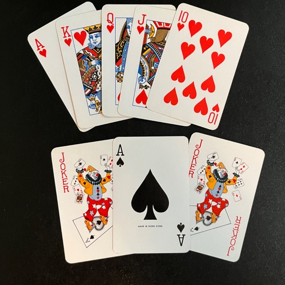 Arizona Souvenir Playing Cards, Howling Coyote & Cactus, Original Plastic Box - Picture 2 of 5